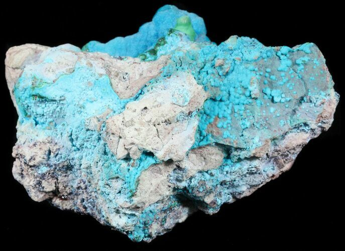 Turquoise, Botryoidal Chrysocolla - Congo #54987